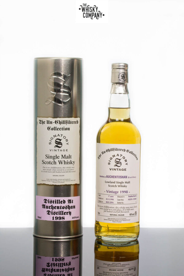 Auchentoshan 1998 Aged 17 Years Single Malt Scotch Whisky – Signatory Vintage (700ml)