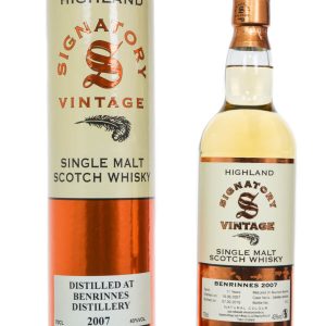 Benrinnes 2007 Aged 17 Years Speyside Single Malt Scotch Whisky – Signatory Vintage (700ml)