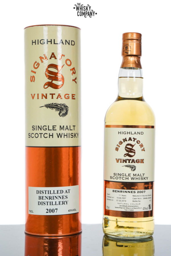 Benrinnes 2007 Aged 17 Years Speyside Single Malt Scotch Whisky – Signatory Vintage (700ml)