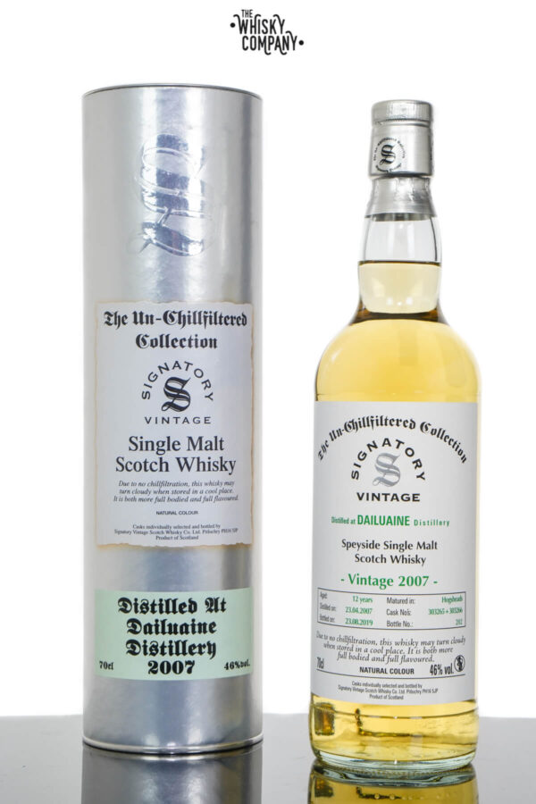Dailuaine 2007 Aged 17 Years UCF Speyside Single Malt Scotch Whisky – Signatory Vintage (700ml)