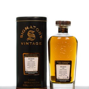 Ben Nevis 1991 Aged 26 Years Single Malt Scotch Whisky – Signatory Vintage (700ml)