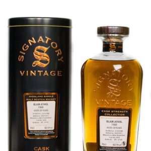 Blair Athol 1988 Aged 28 Years Single Malt Scotch Whisky – Signatory Vintage (700ml)