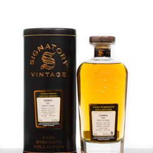 Cambus 1991 Aged 24 Years Single Grain – Signatory Vintage