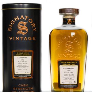 Carsebridge 1982 Aged 34 Years Single Grain Scotch Whisky  – Signatory Vintage (700ml)