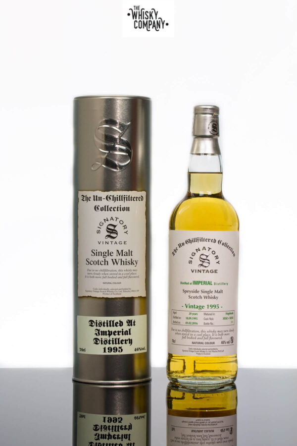 Imperial 1995 Aged 20 Years Single Malt Scotch Whisky – Signatory Vintage (700ml)