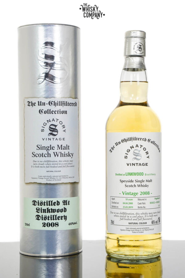 Linkwood 2008 Aged 16 Years UCF Speyside Single Malt Scotch Whisky – Signatory Vintage (700ml)