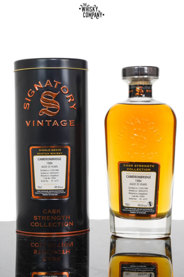 Cameronbridge 1984 Aged 39 Years Single Grain Scotch Whisky – Signatory Vintage (700ml)