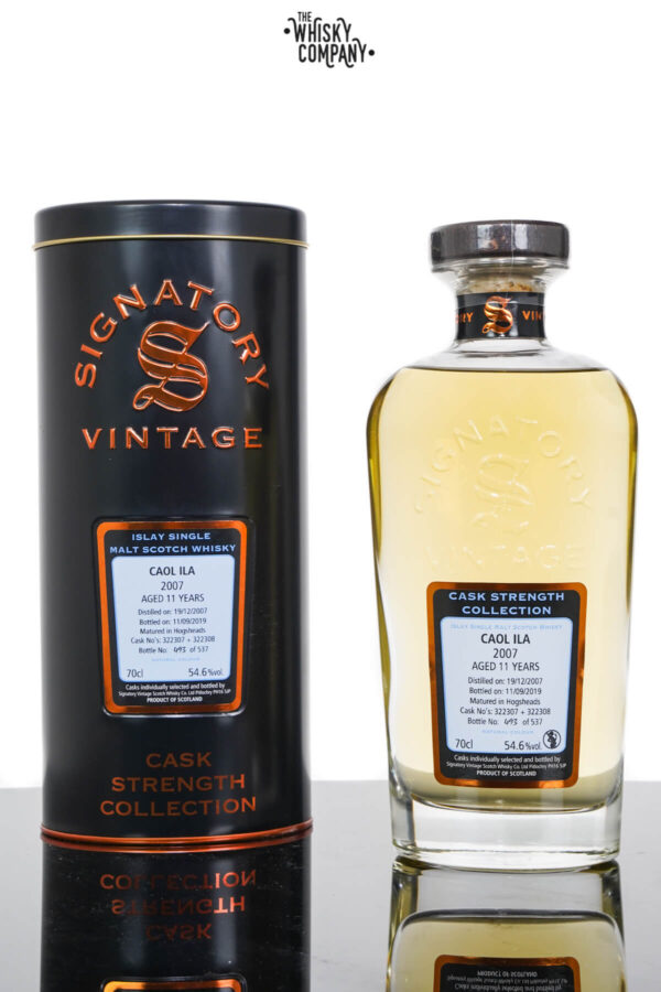 Caol Ila 2007 Aged 17 Years Single Malt Scotch Whisky – Signatory Vintage (700ml)