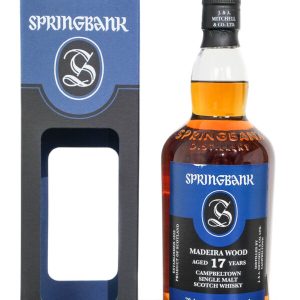 Springbank Aged 17 Years Madeira Wood Campbeltown Single Malt Scotch Whisky (700ml)