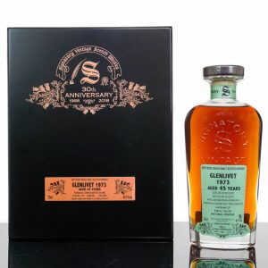 Glenlivet 1973 Aged 45 Years Single Malt Scotch Whisky – Signatory Vintage 30th Anniversary (700ml)