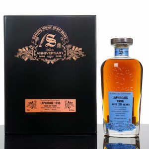 Laphroaig 1998 Aged 30 Years Single Malt Scotch Whisky – Signatory Vintage 30th Anniversary (700ml)