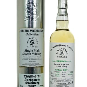 Inchgower 2007 Aged 10 Years Single Malt Scotch Whisky – Signatory Vintage (700ml)