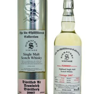 Teaninich 2007 Aged 10 Years Single Malt Scotch Whisky – Signatory Vintage (700ml)