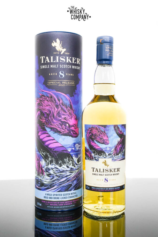 Talisker Aged 8 Years Island Single Malt Scotch Whisky – 2021 Special Release (700ml)