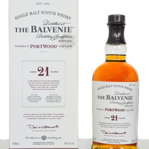 Balvenie Aged 21 Years Speyside Single Malt Scotch Whisky (750ml)