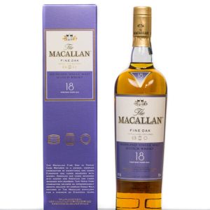 The Macallan Fine Oak 18 Years Old Single Malt Scotch Whisky (700ml)
