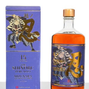 The Shinobu 15 Years Old Pure Malt Japanese Whisky – Mizunara Oak Finish (700ml)
