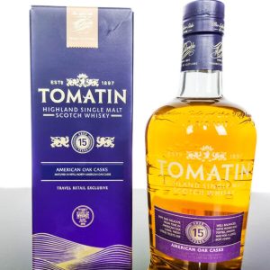 Tomatin 15 Years Old Travel Retail Exclusive Highland Single Malt Scotch Whisky (700ml)