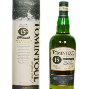 Tomintoul Peaty Tang Aged 15 Years Speyside Single Malt Scotch Whisky (700ml)