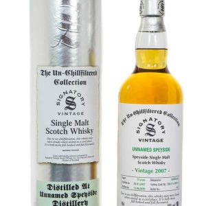 Unnamed Speyside 2007 Aged 17 Years Single Malt Scotch Whisky – Signatory Vintage (700ml)