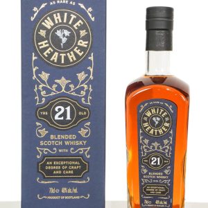 GlenAllachie 21 Years old White Heather Blended Scotch Whisky (700ml)