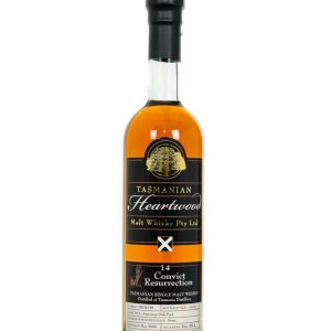Heartwood 14 Years Old Convict Resurrection Tasmanian Single Malt Whisky (500ml)