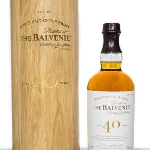 The Balvenie Aged 40 Years Speyside Single Malt Scotch Whisky (750ml)
