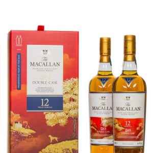 The Macallan Double Cask 12 Years Old Year Of The Dog Single Malt Scotch Whisky (2 x 700ml)